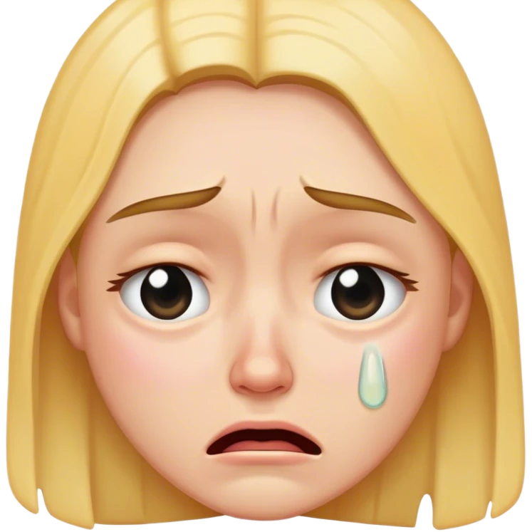 crying face emoji