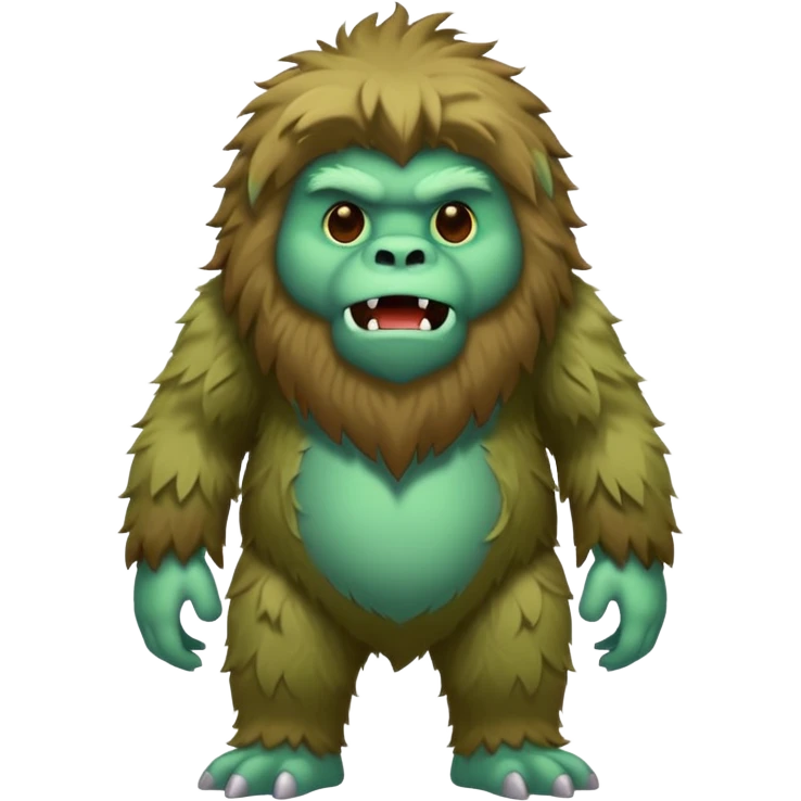 green yeti emoji