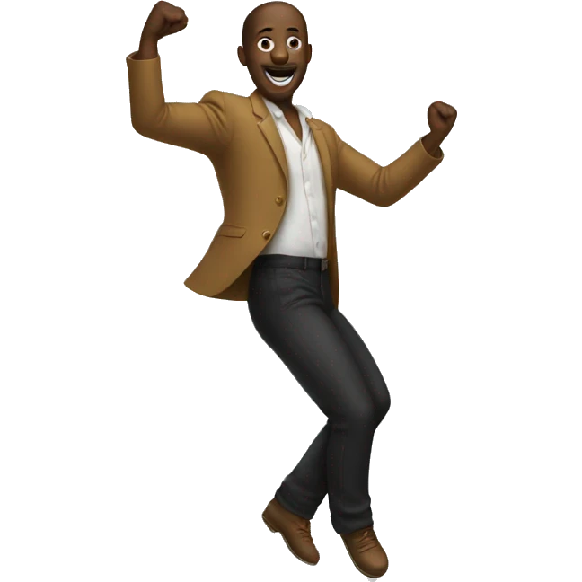 man dancing emoji
