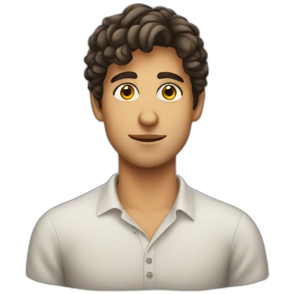 Italian young man emoji