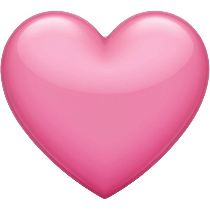 Coração rosa emoji