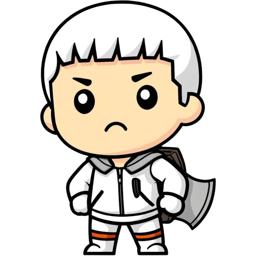 Midget with attitude emoji
