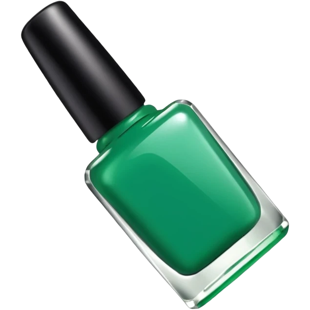 green color nail polish emoji