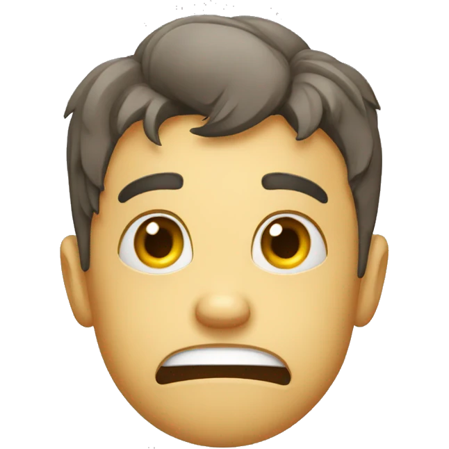 passport with the emotion of shock emoji
