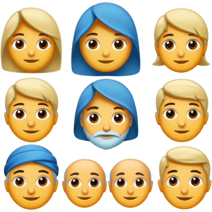 Mavi ateşli kalp emoji