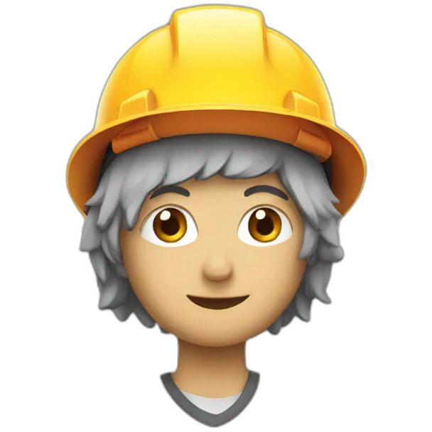 hard hat emoji
