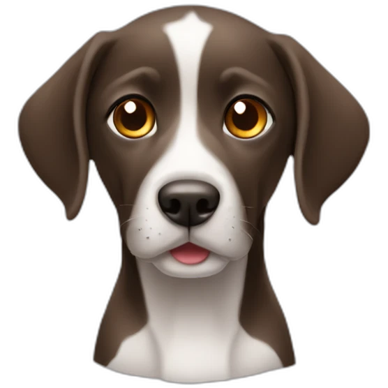 Cute little Pointer emoji