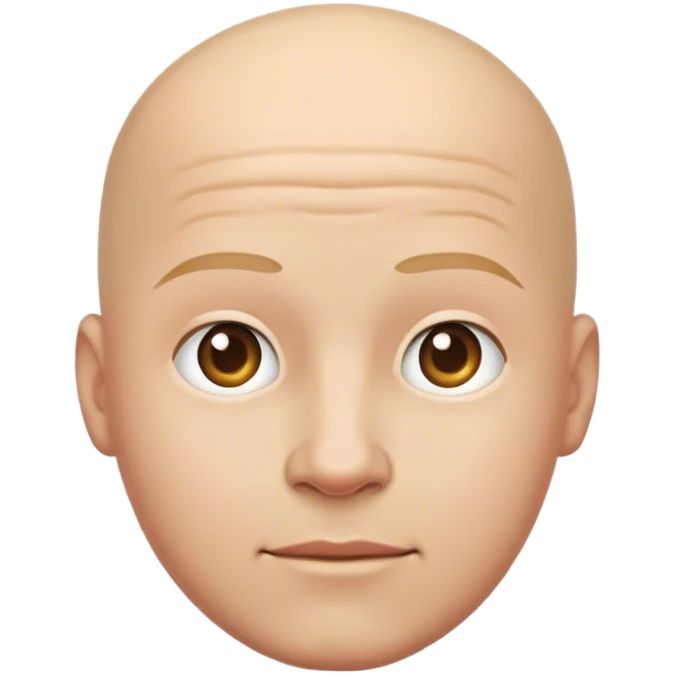chauve emoji