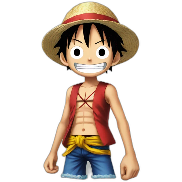 Luffy one piece  emoji