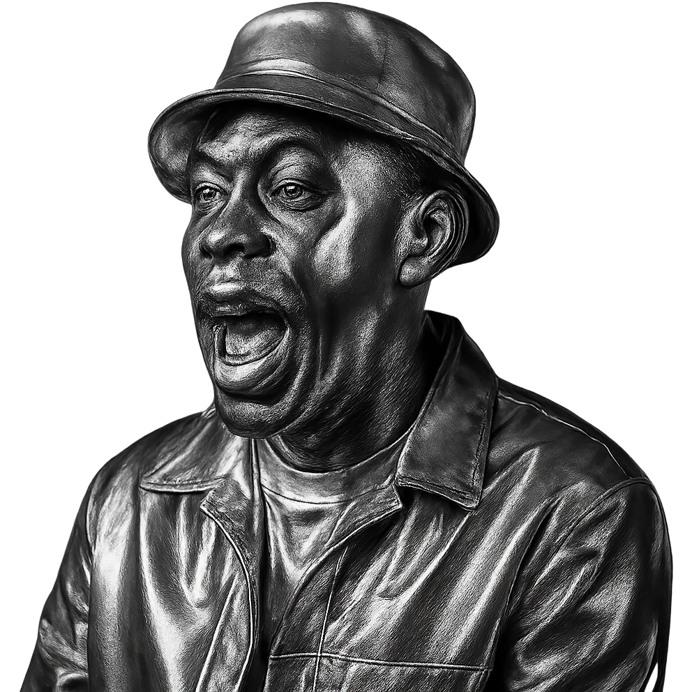 Portrait of Tyler, the Creator in CHROMAKOPIA style, abstract color overlays, expressive face, modern streetwear, dynamic and artistic composition emoji