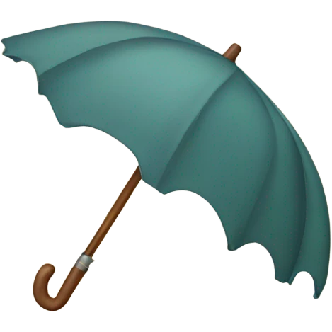 vintage umbrella emoji