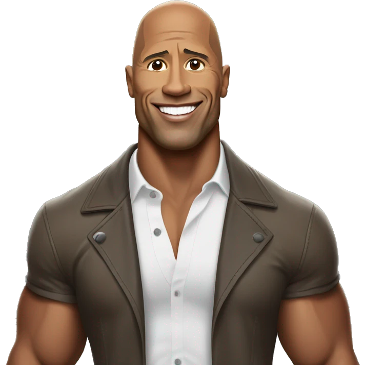 Dwayne The Rock Johnson emoji