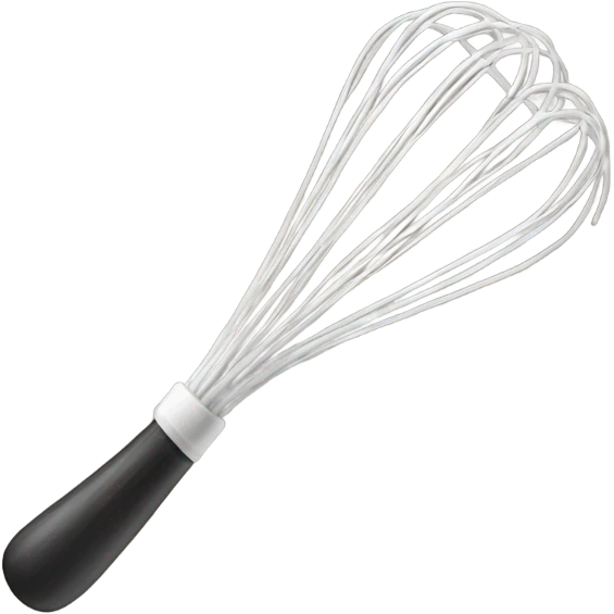 white whisk emoji