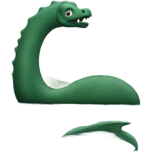 Loch Ness monster emoji