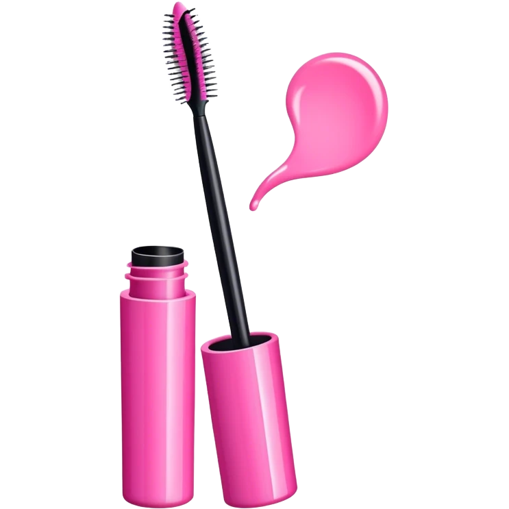 Mascara in pink  emoji