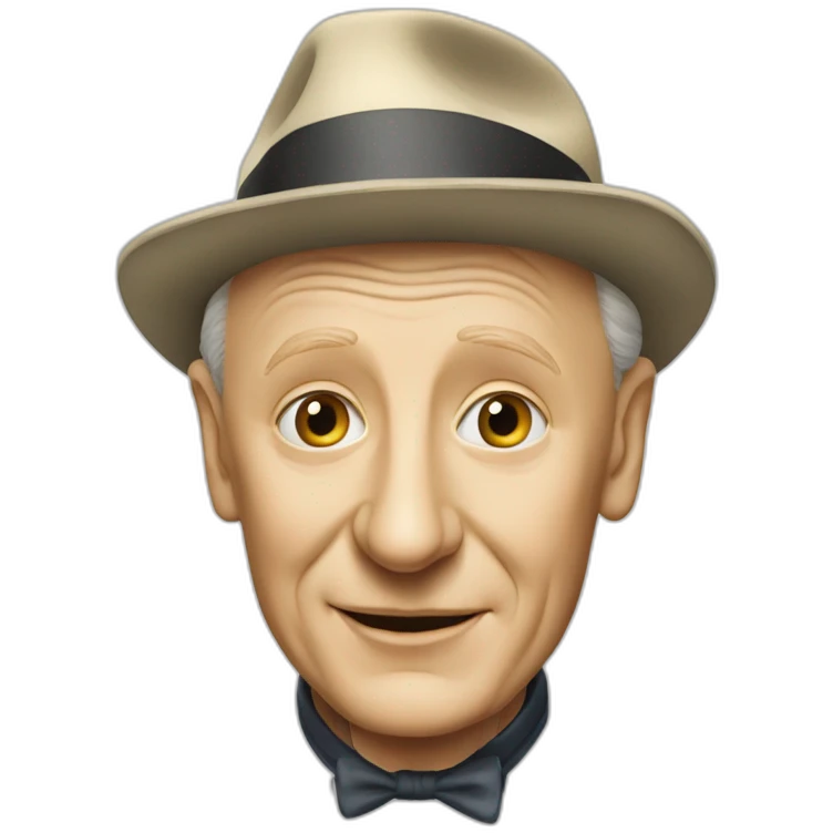 French actor bourvil  emoji