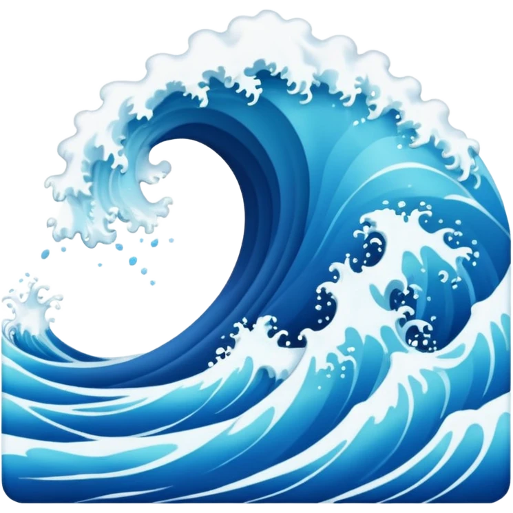 tidal wave emoji