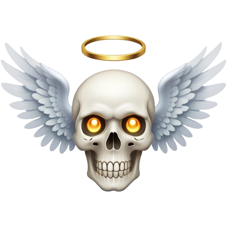 💤🌙👀🪽☠️ emoji
