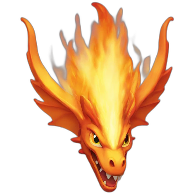 Dracaufeu shiny emoji