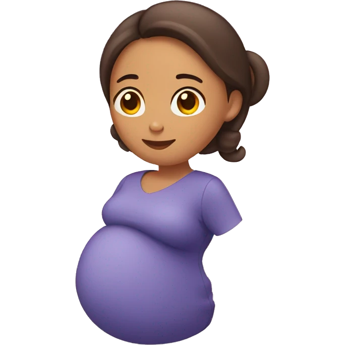 mujer embarazada emoji