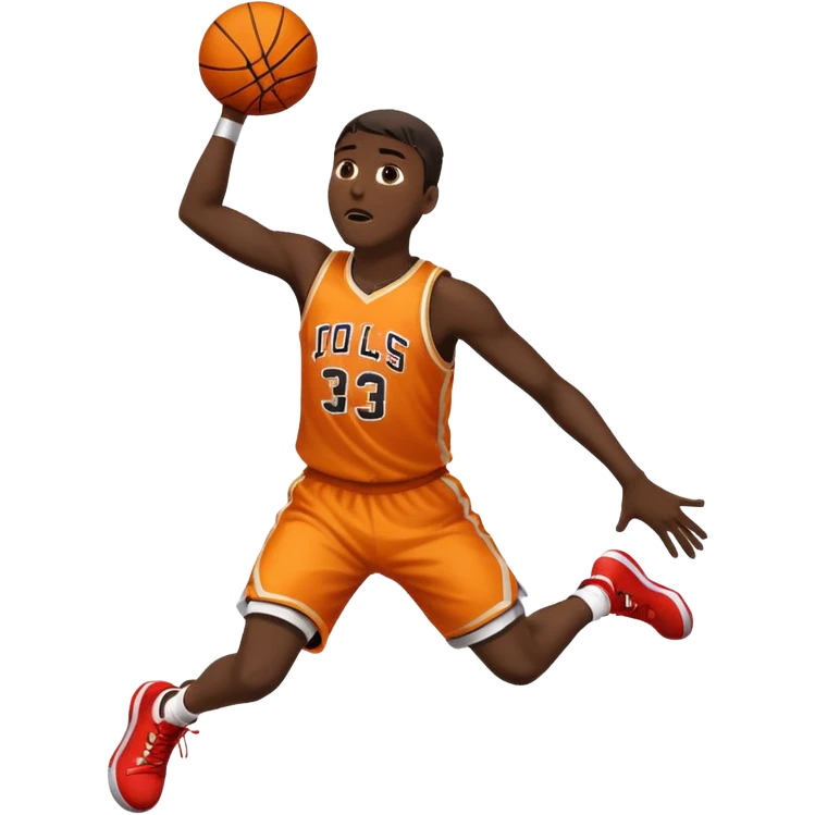Basketball player foul baiting  emoji