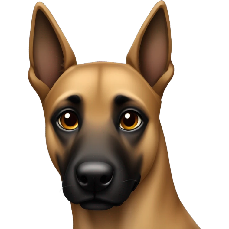 Malinois dog emoji