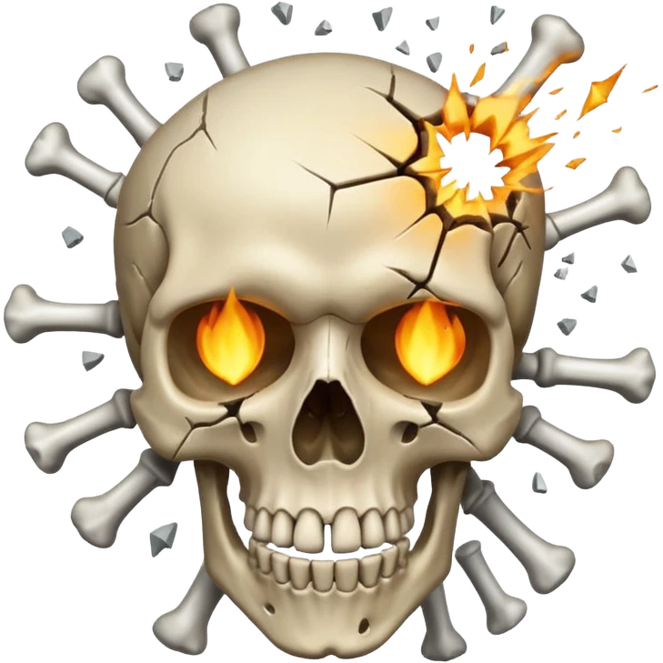 Exploding skull  emoji