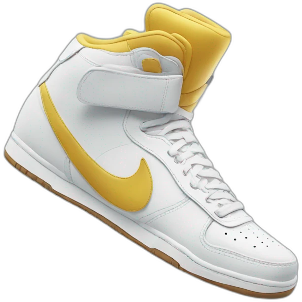 Robot in sneaker Nike emoji
