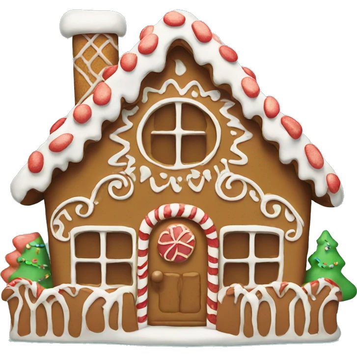Gingerbread house  emoji