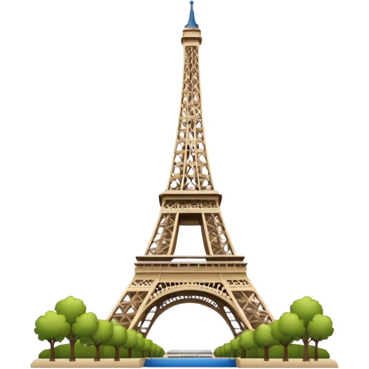 creer un emoji représentant la tour eiffel francais à paris emoji