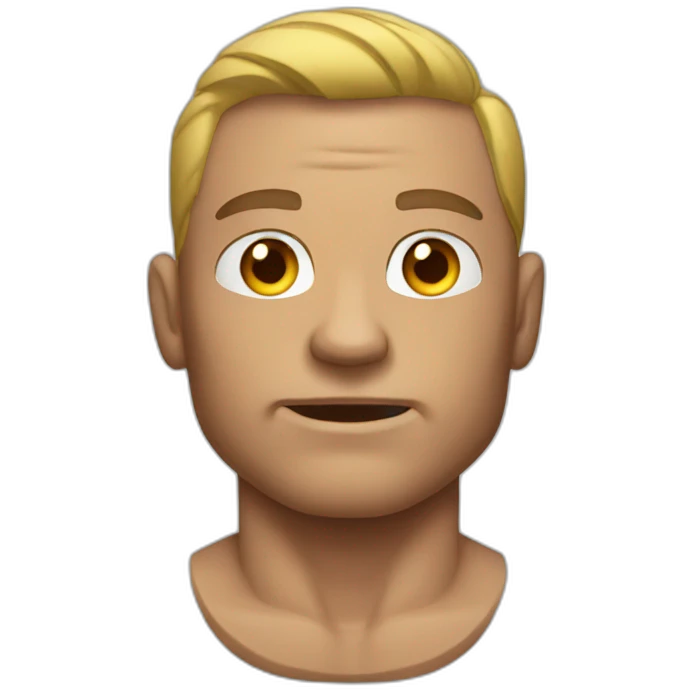 muscled man emoji