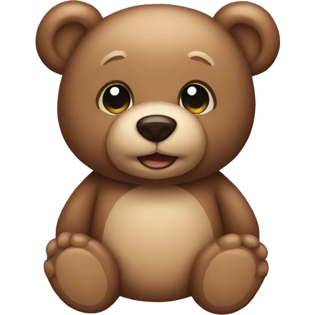 Teddy bear emoji