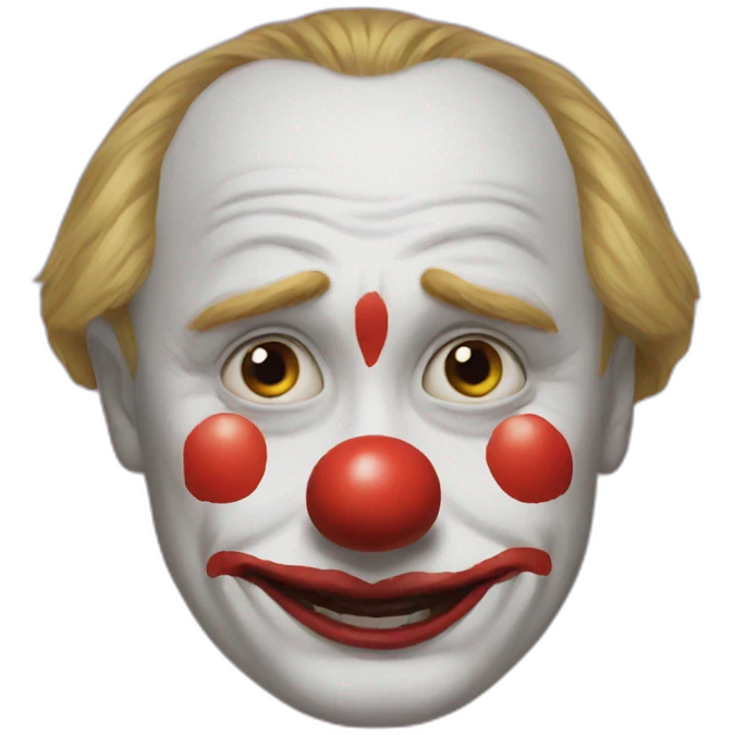 Putin as a clown emoji