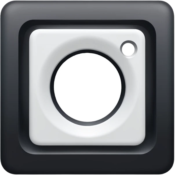 Exact Roblox app icon. One thick white square rotated exactly 45 degrees with a perfectly centered smaller square hole. Solid bright blue background (#2D8CFF). Flat, simple, no shadow, no gradient, no text. Perfect symmetry. emoji