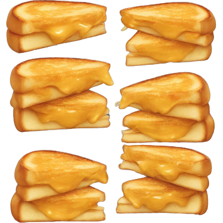 Crispy grilled cheese emoji
