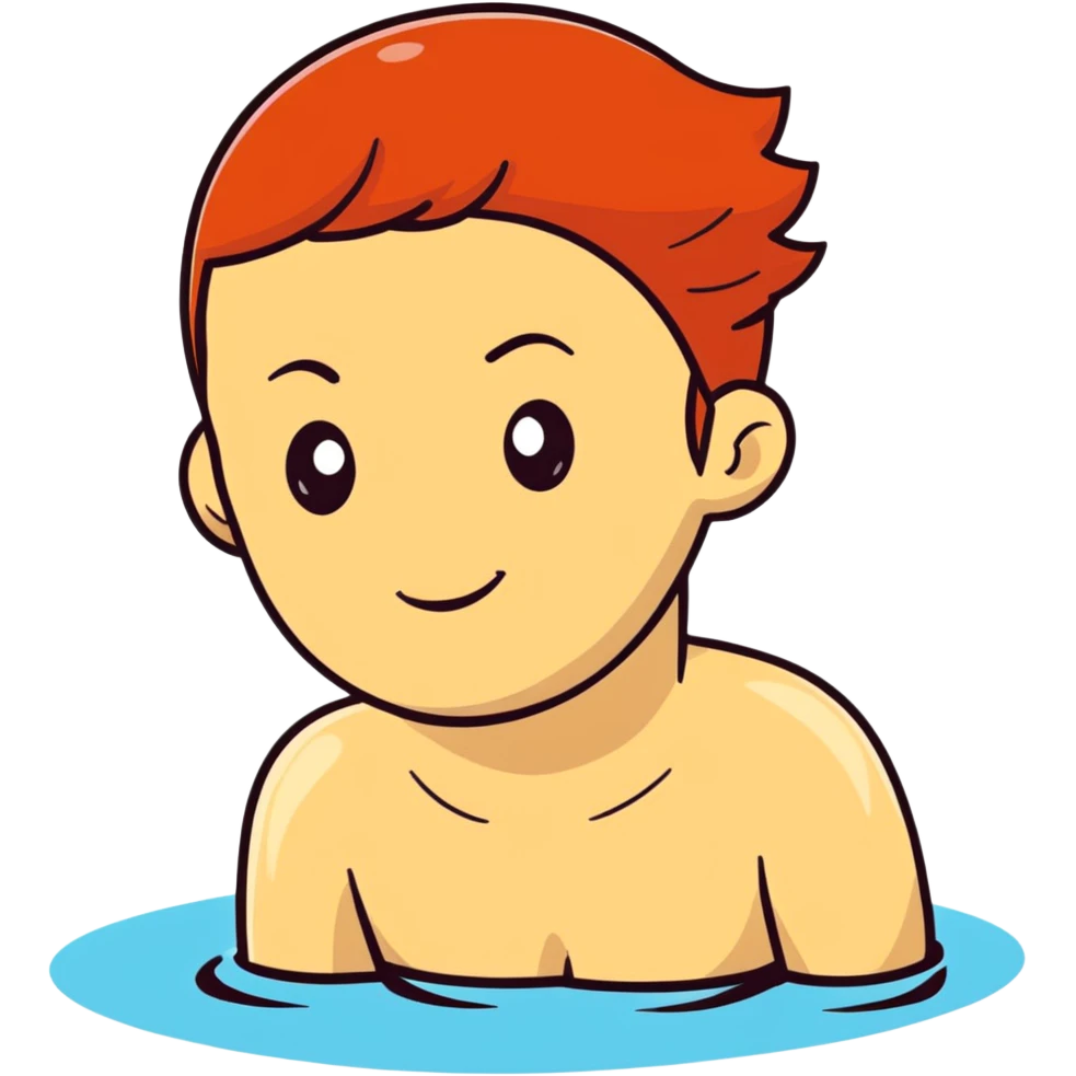 22-year-old redheaded girl athlete swimmer emoji