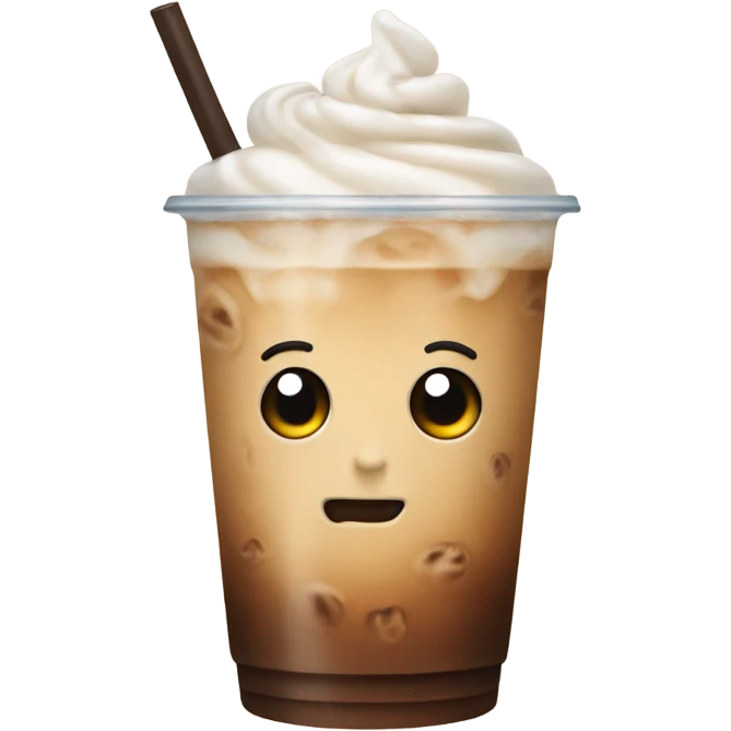iced latte emoji