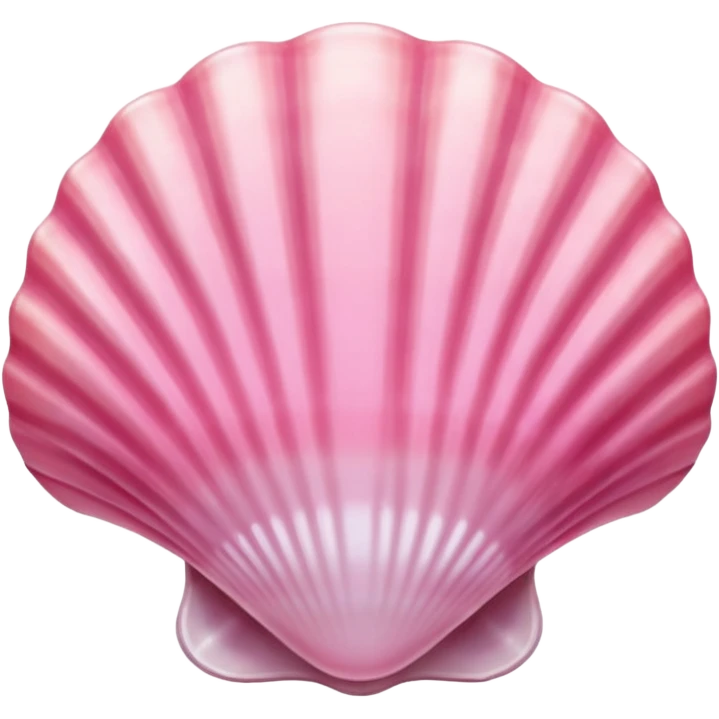 pink seashell emoji