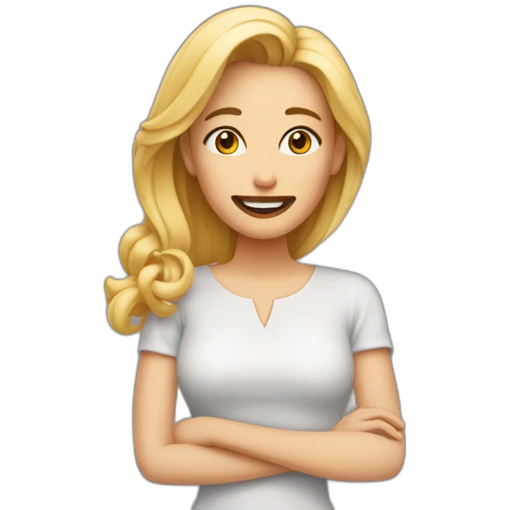 Emoji langue plié entre les lèvres emoji