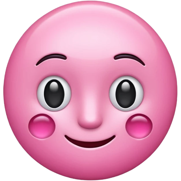 cute pink “A” emoji emoji