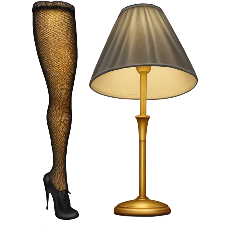 Leg lamp from the movie “A Christmas Story” emoji