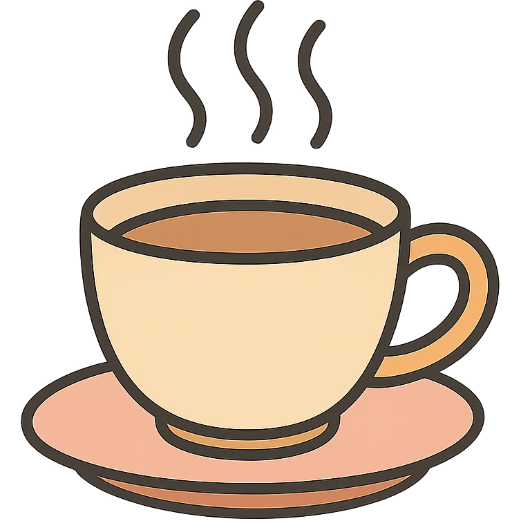 Remove the background, keep only the coffee cup in cozy warm tones with no background. emoji