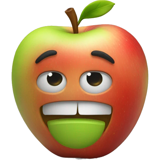3d Apple  emoji