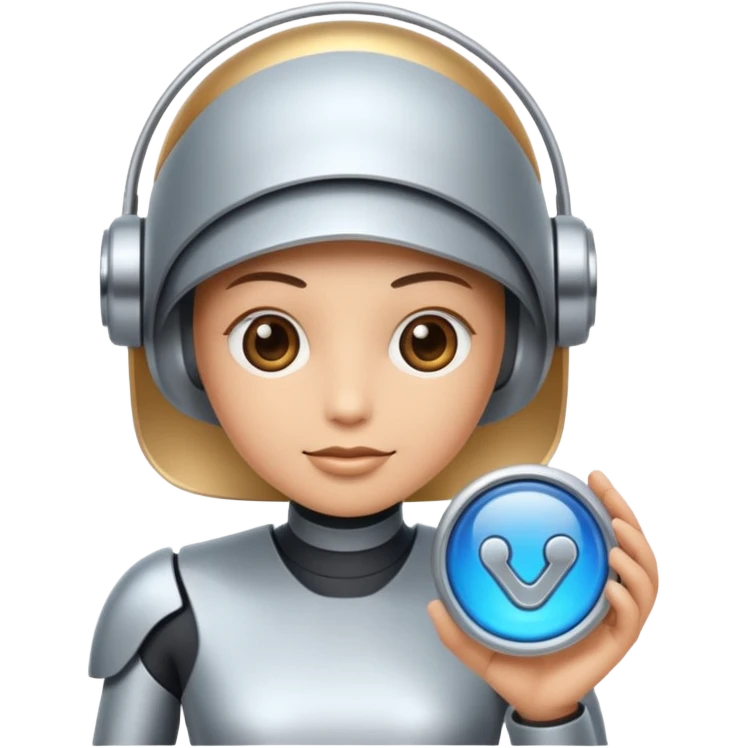 Create for me an image or emoji when an AI comes & changes the world of search engines. emoji