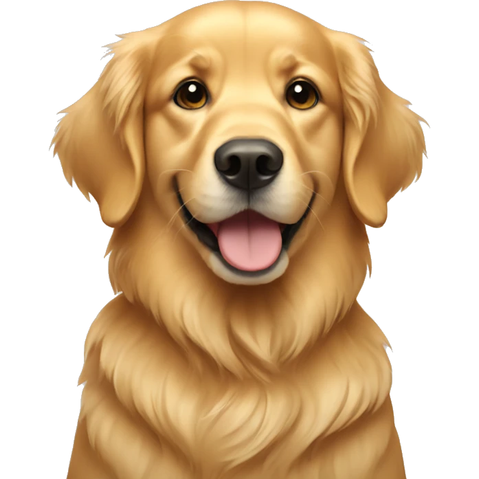 Golden retriever  emoji