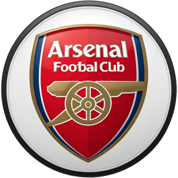 arsenal footbal club logo emoji emoji