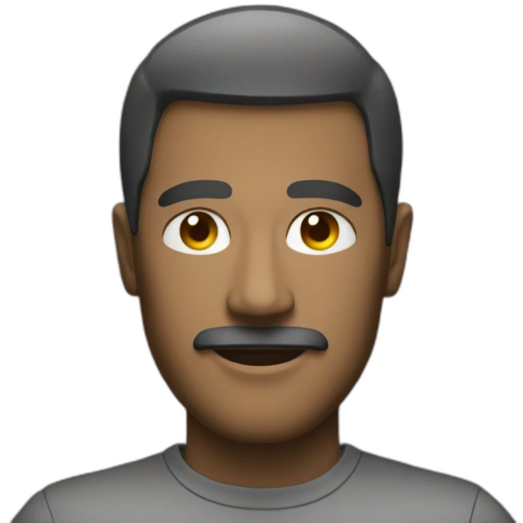 Man on wall emoji