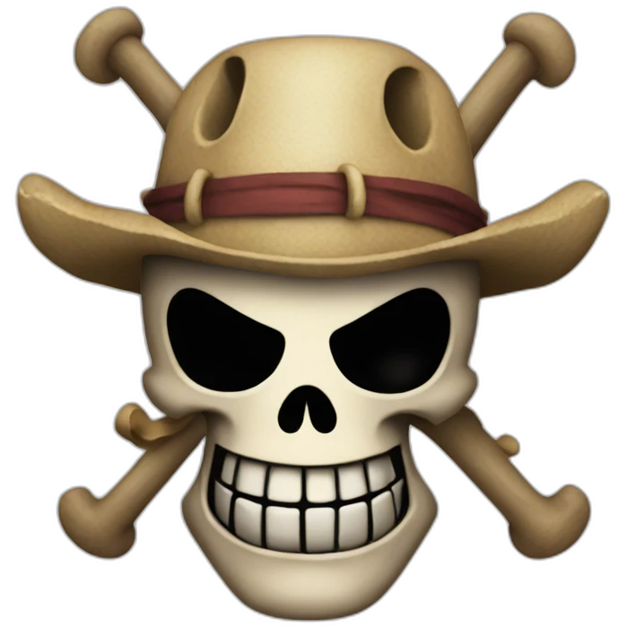 one piece jolly roger emoji