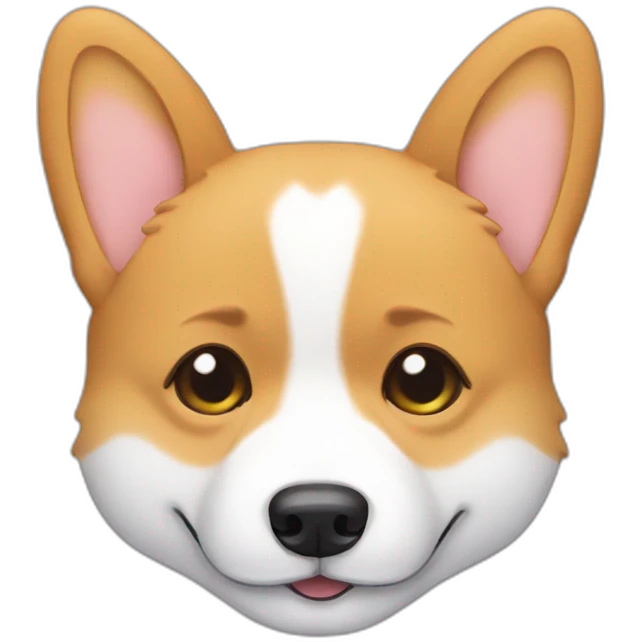 Sleepy corgi  emoji