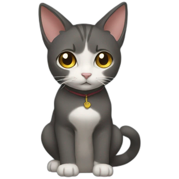 Cat gojo anime emoji